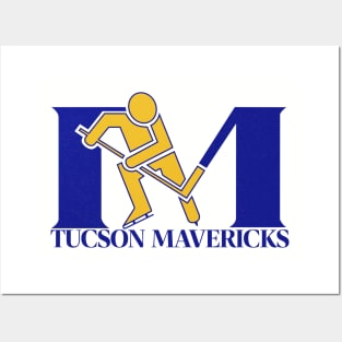 Short-lived Tucson Mavericks Hockey 1975 Posters and Art